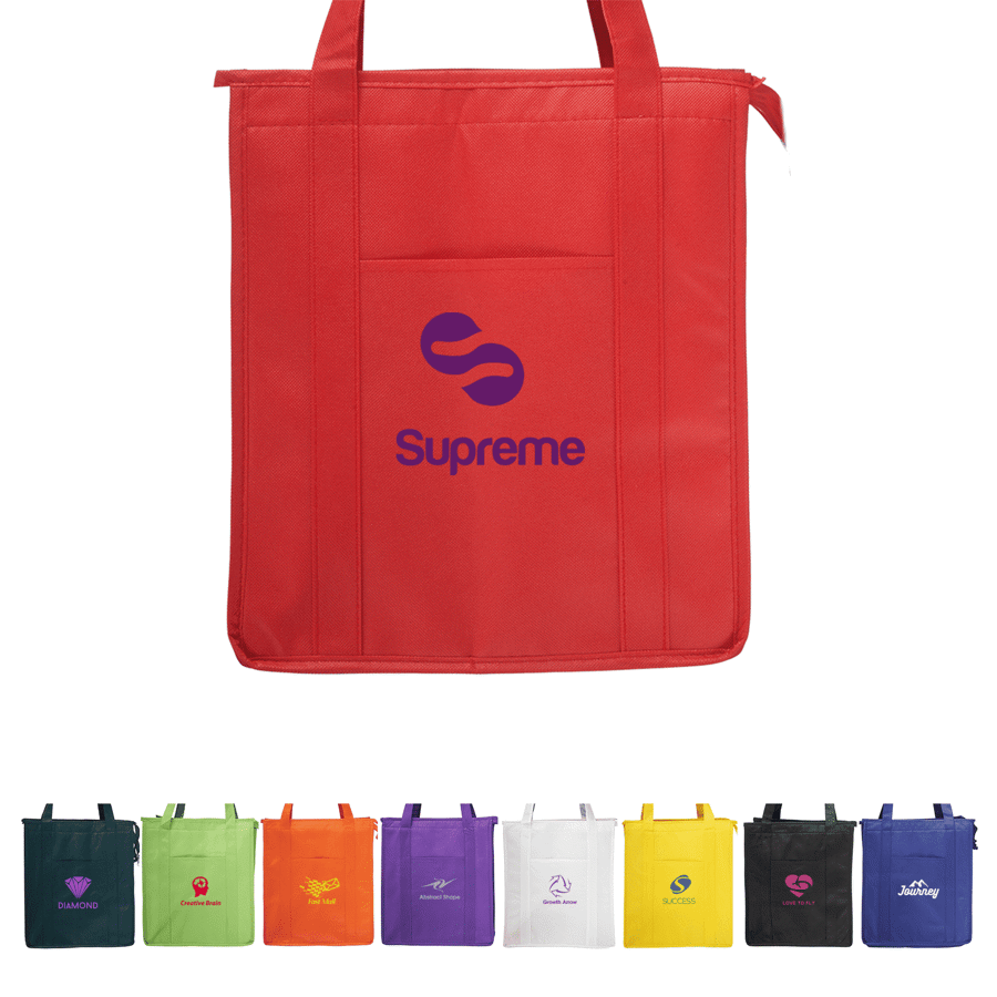Reusable Insulated Market Carry Tote