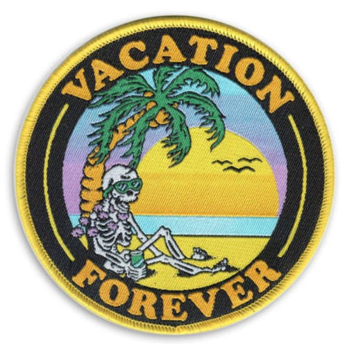 Custom Woven Patch - 4" Wide