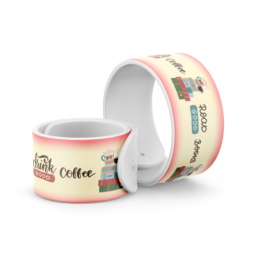 PVC Snap On Bracelet -  9"x 0.9"x 0.075"