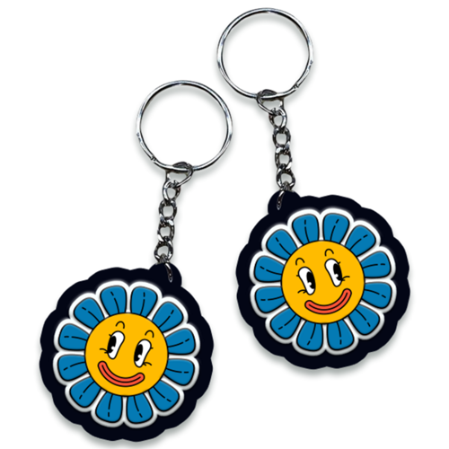 PVC-KC-3D2S PVC Custom Keychain