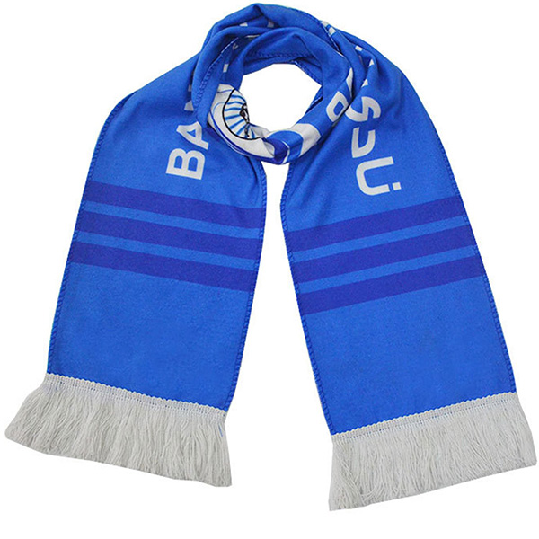 Full Sublimation Flannel Scarf with Tassle - 57"x6.7"
