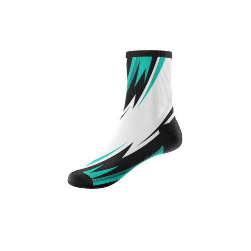 Youth 360 Digital Cotton-Blend Quarter Socks