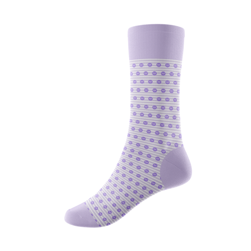 Sublimation Poly-Spandex Calf Socks