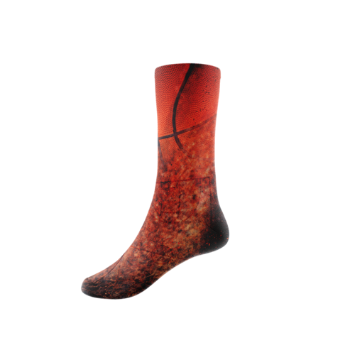Sublimation Poly-Spandex Crew Socks
