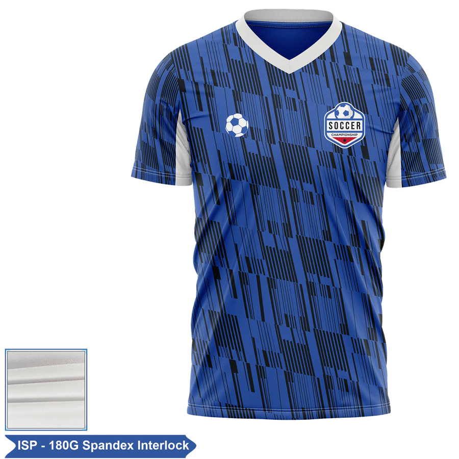 Men's & Kids' Sublimation Soccer Jersey - 180G Spandex