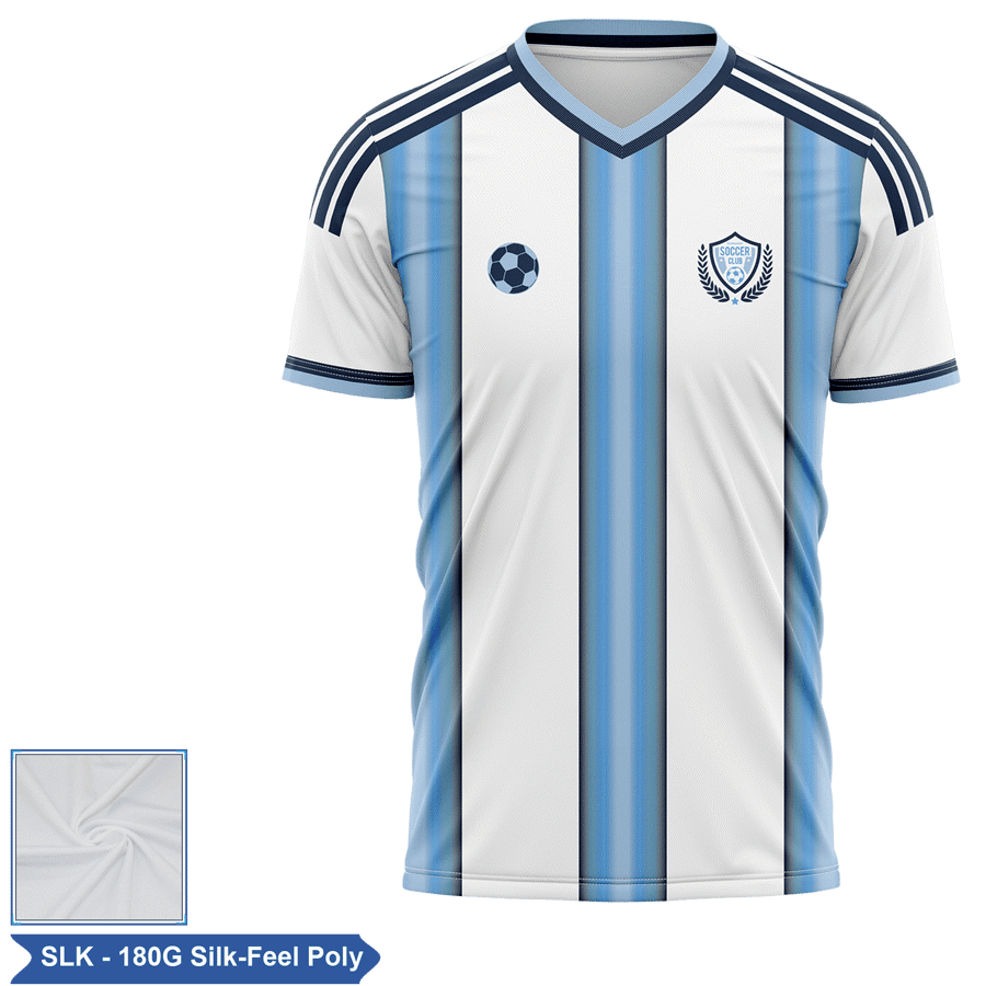 Men's & Kids' Sublimation Soccer Jersey - Silk-Feel Int