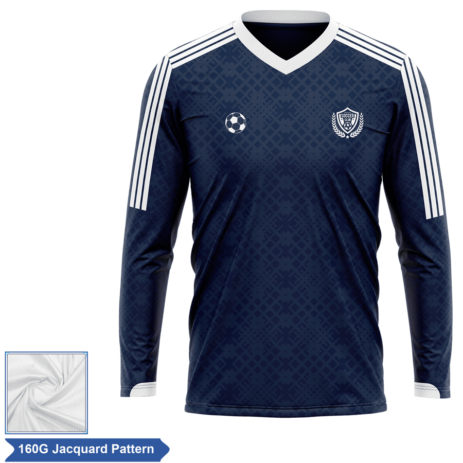 Premium Sublimation LS Soccer Jersey - Jacquard - M/W/K