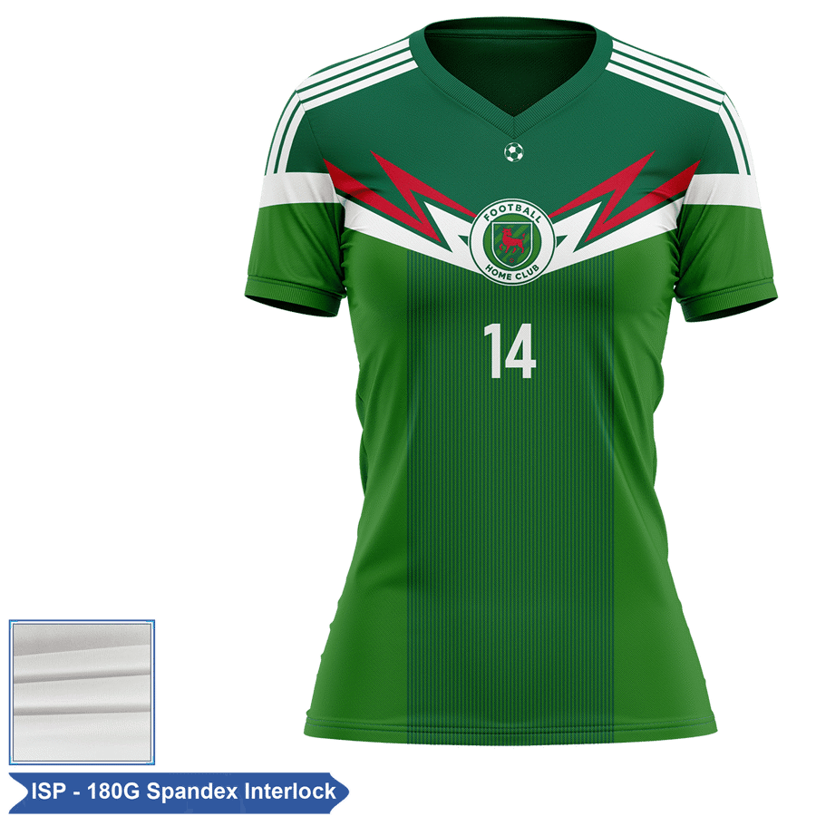 Women's Sublimation Soccer Jersey - 180G Spandex
