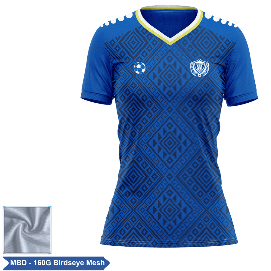 Women's Sublimation Soccer Jersey - Birdseye Mesh