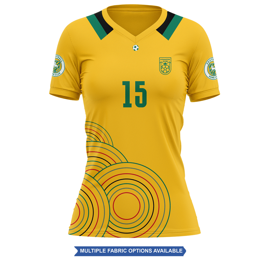 Women's Sublimation Soccer Jersey - Mesh Options
