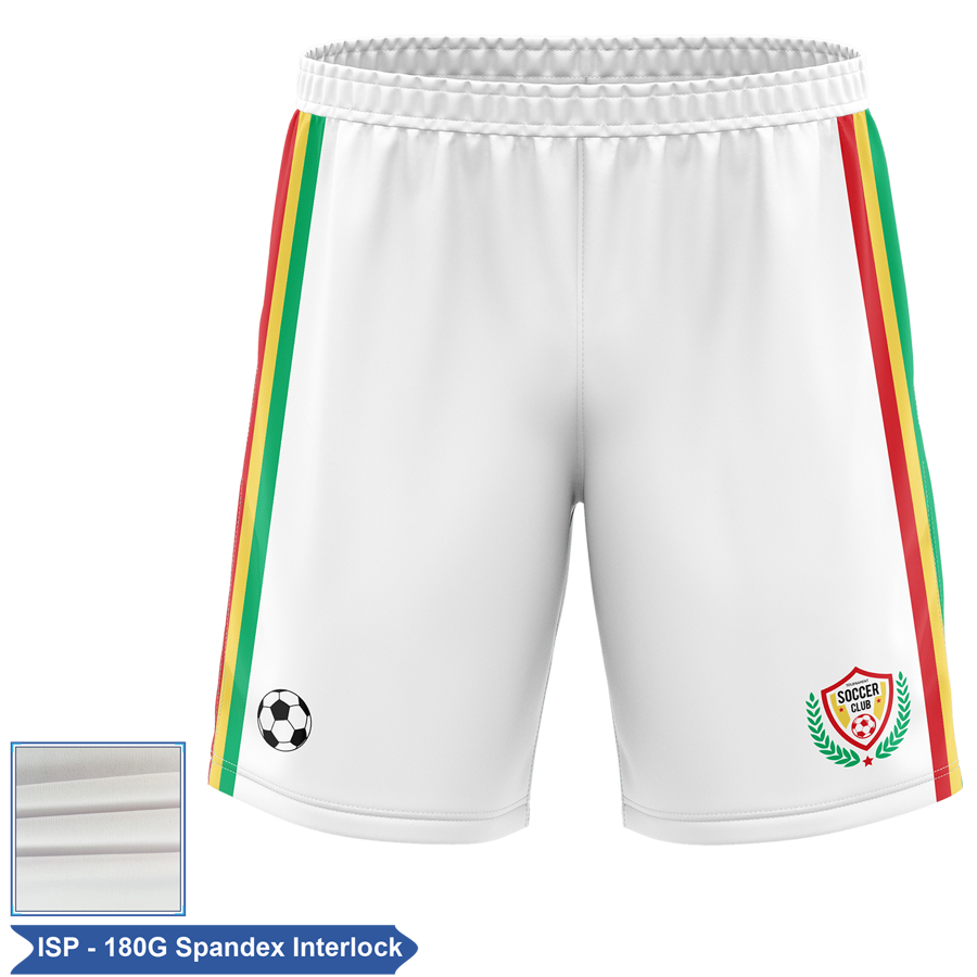 Men's & Kids' Sublimation Soccer Shorts - 180G Spandex