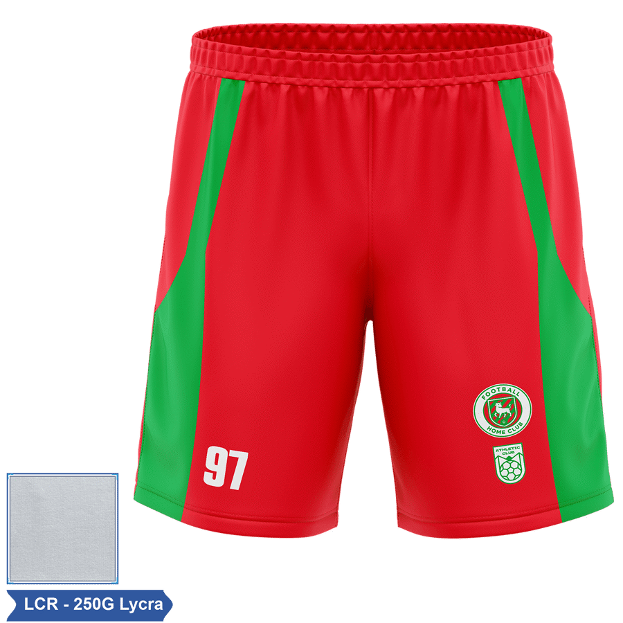 Men's & Kids' Sublimation Soccer Shorts - Lycra