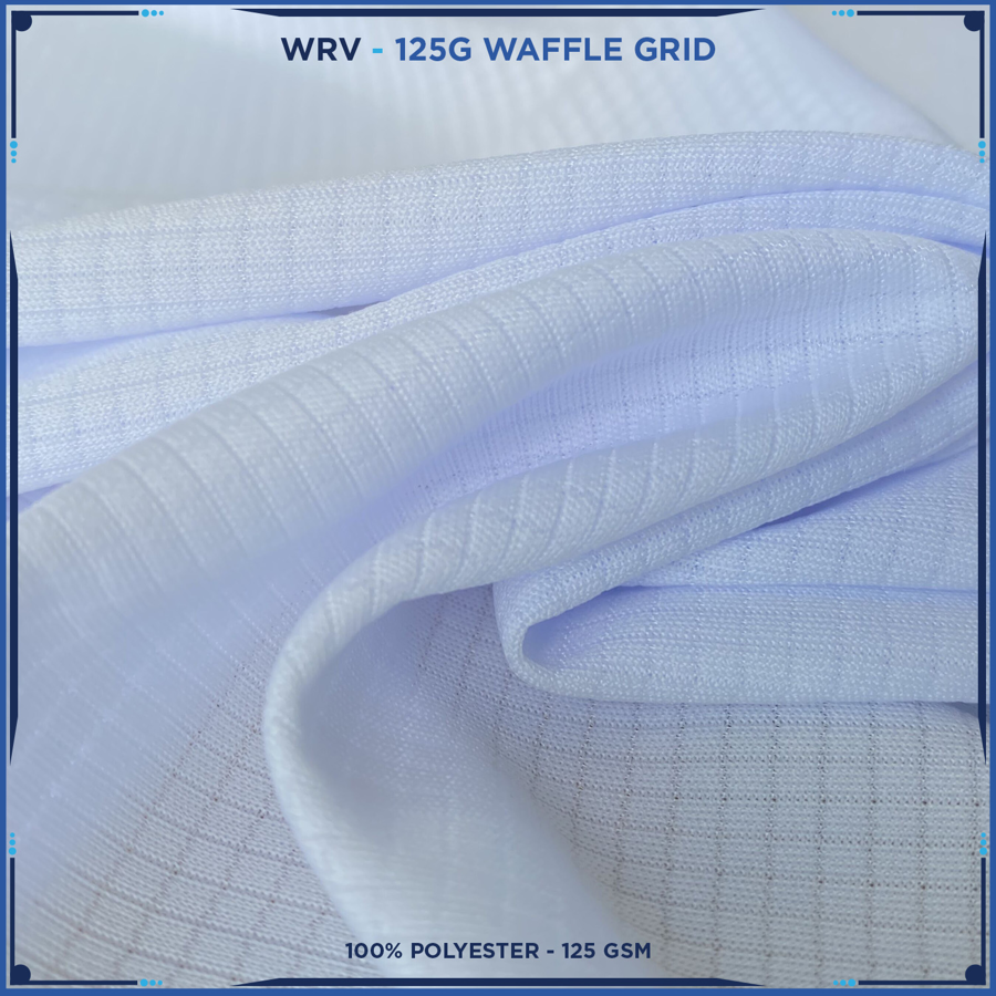 Fabric Swatch - Waffle Grid