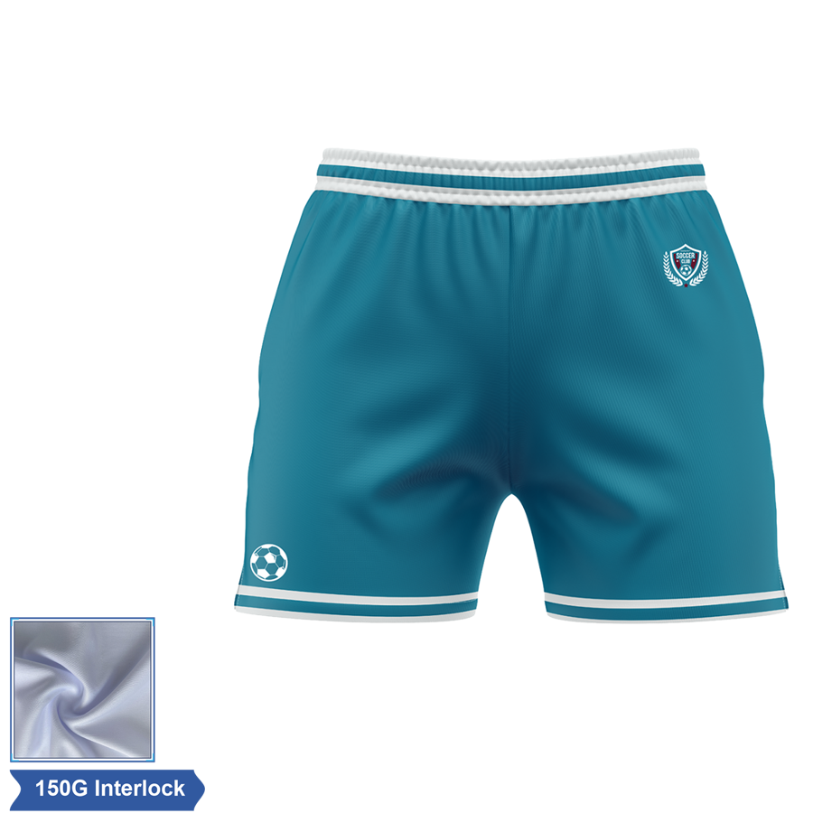Women's Sublimation Soccer Shorts - 150G Interlock