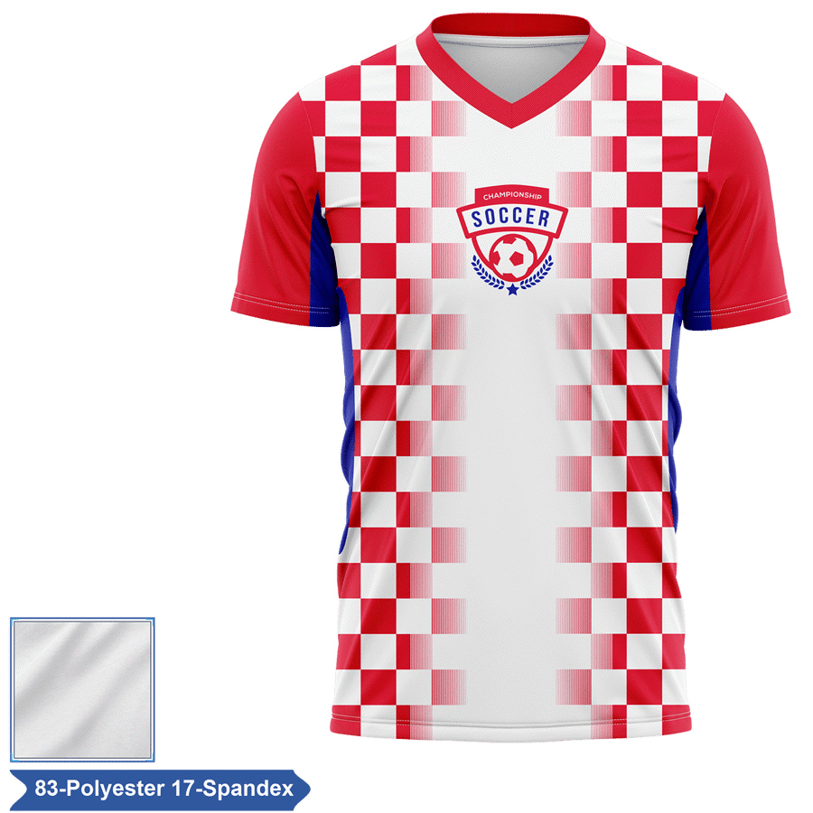 Sublimation Premium Poly Spandex Soccer Jersey