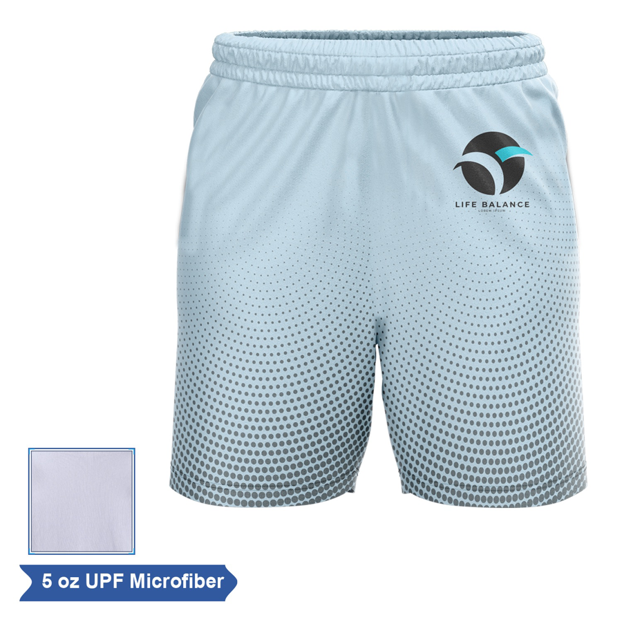 Unisex & Kids' Sublimation UPF Microfiber Training Shorts