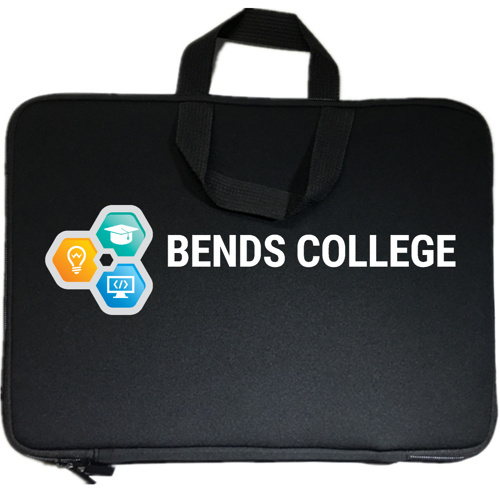 Laptop Sleeve with Full Zipper and Handle - Neoprene