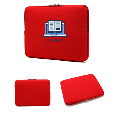Laptop Sleeve with Padding and Zipper - Neoprene