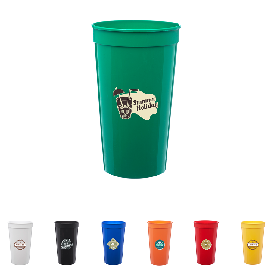 Plastic Stadium Cups&nbsp;32 oz.