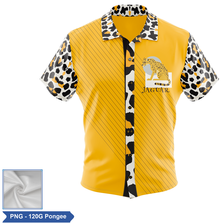 Sublimation Pongee Full-Button Shirt - Men, Women, Kids