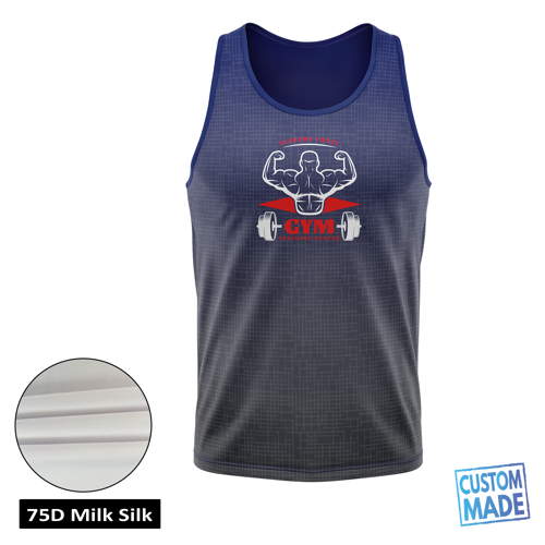 Unisex & Kids' Sublimation Classic Tank Top - Spandex Interlock
