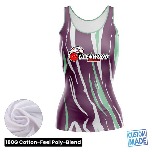Women's Sublimation Classic Tank Top - 180G Cotton-Feel