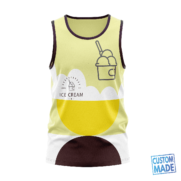 Unisex & Kids' Sublimation Jersey Style Tank Top - Performance Mesh Options