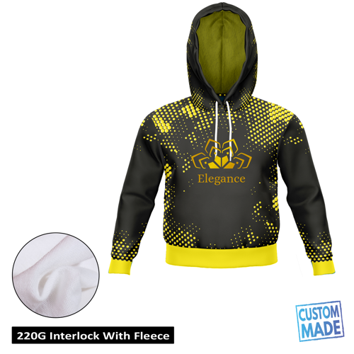 Unisex & Kids' Sublimation 220G Ultra Light Cropped Hoodie