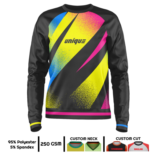 Unisex & Kids' Sublimation 250G Lightweight Crew Sweatshirt