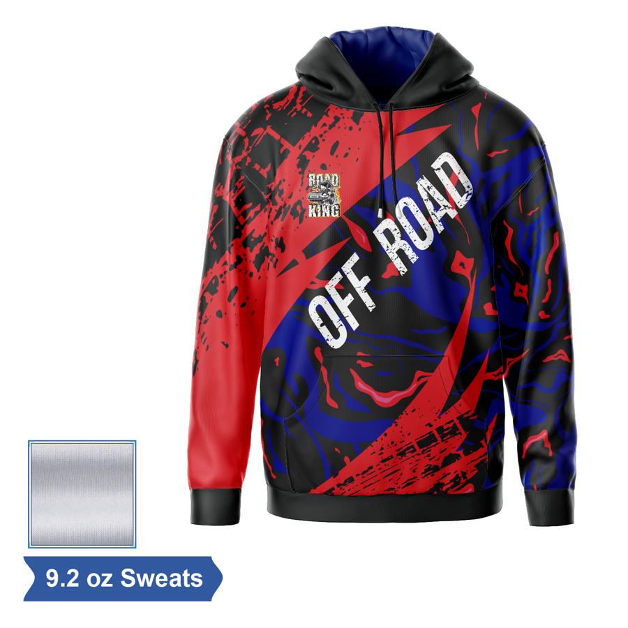 Unisex Sublimation UPF Performance Kangaroo Hoodie