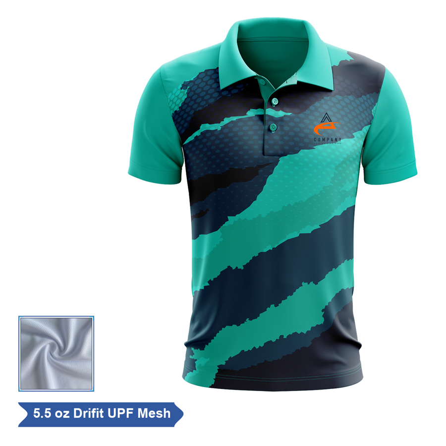 Sublimation UPF Mesh Performance Polo - M/W/K
