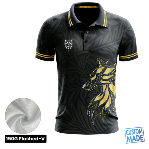 Sublimation Performance Short Sleeve Polo - 150G Flashed V - Men, Women, Kids