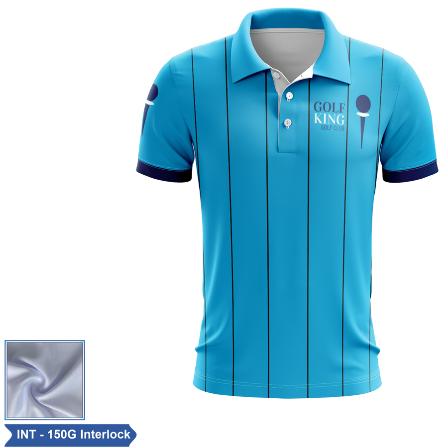 Unisex & Kids' Sublimation Short Sleeve Polo - 150G Interlock