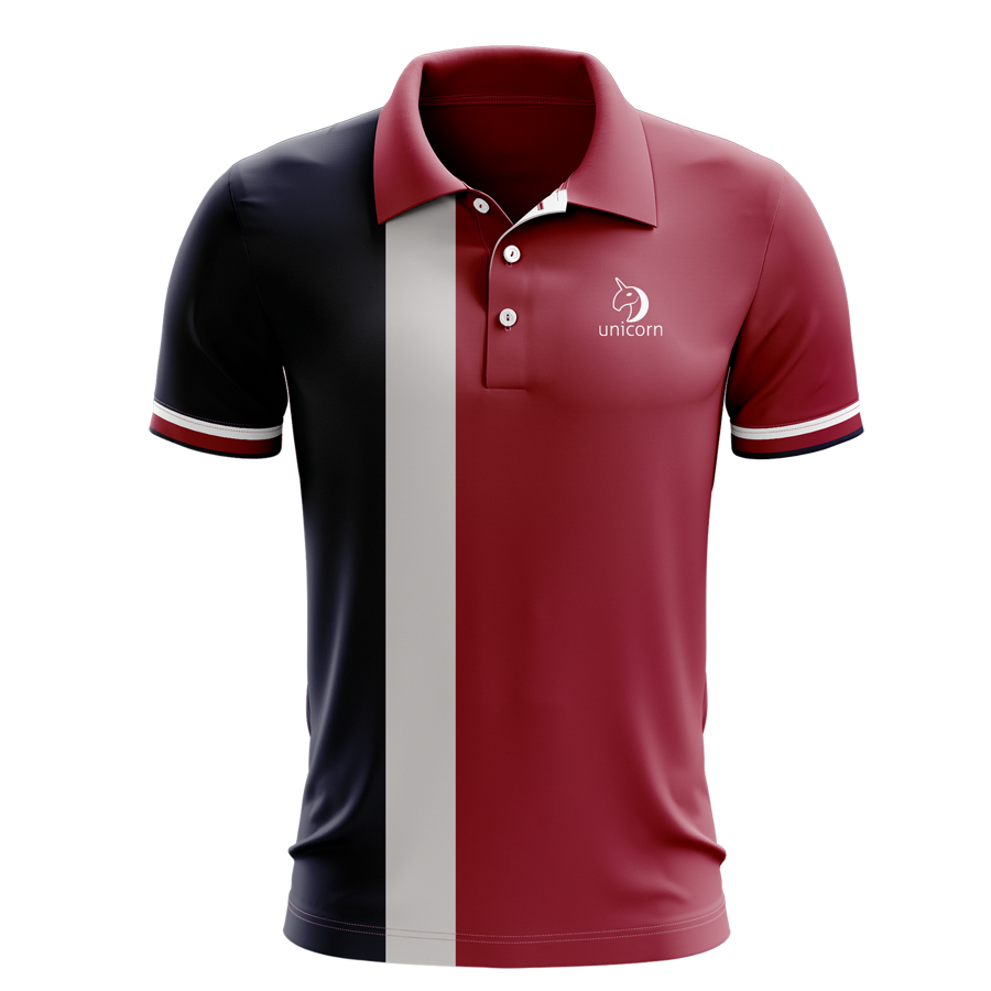 Sublimation Short Sleeve Polo - 160G Jacquard - Men, Women, Kids