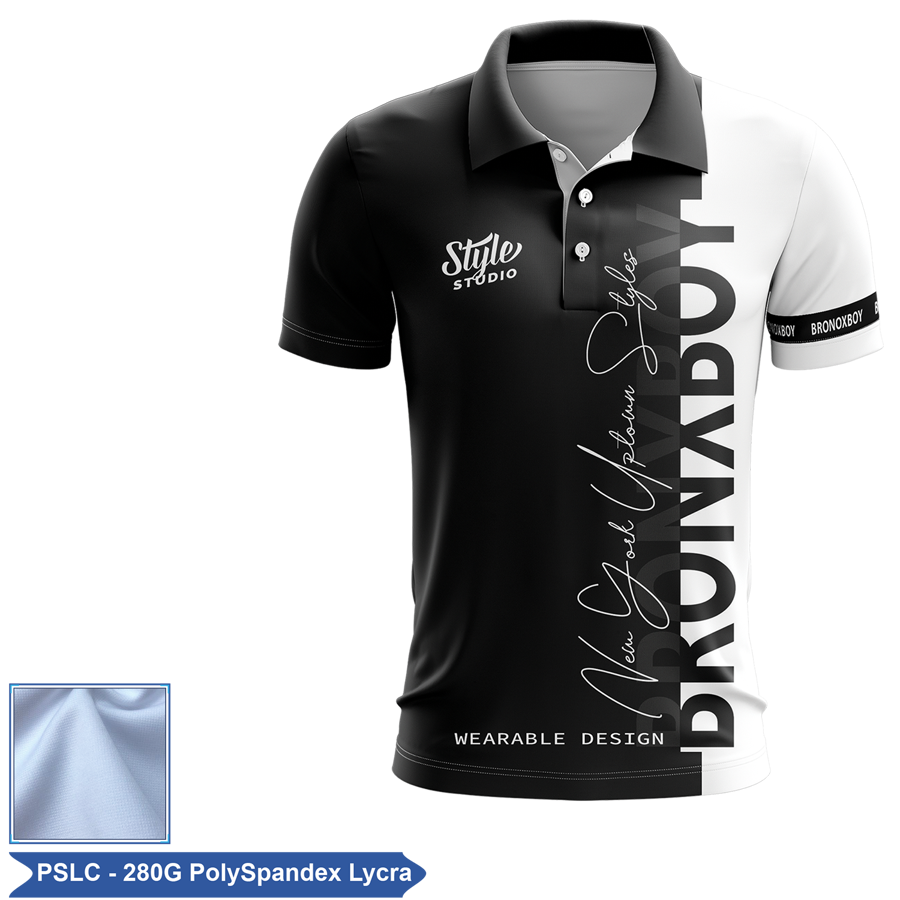 Men's & Kids' Sublimation 280G PolySpandex Heavyweight Polo