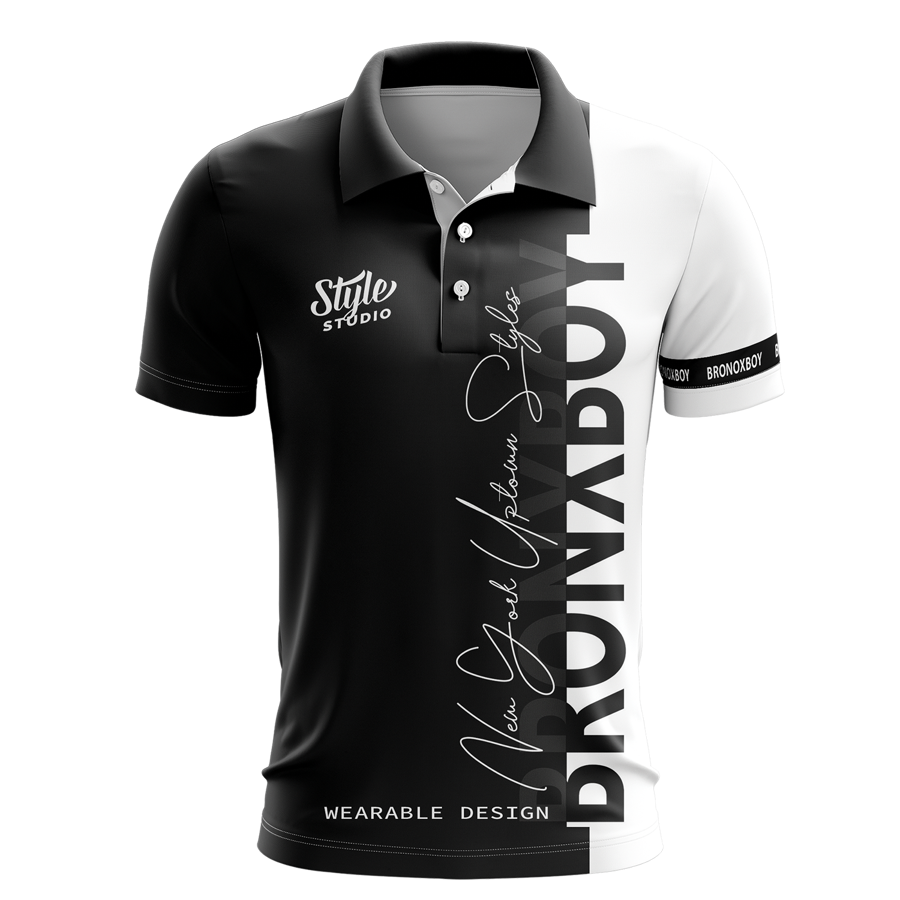 Unisex & Kids' Sublimation Short Sleeve Heavyweight Polo - 280G Spandex Interlock