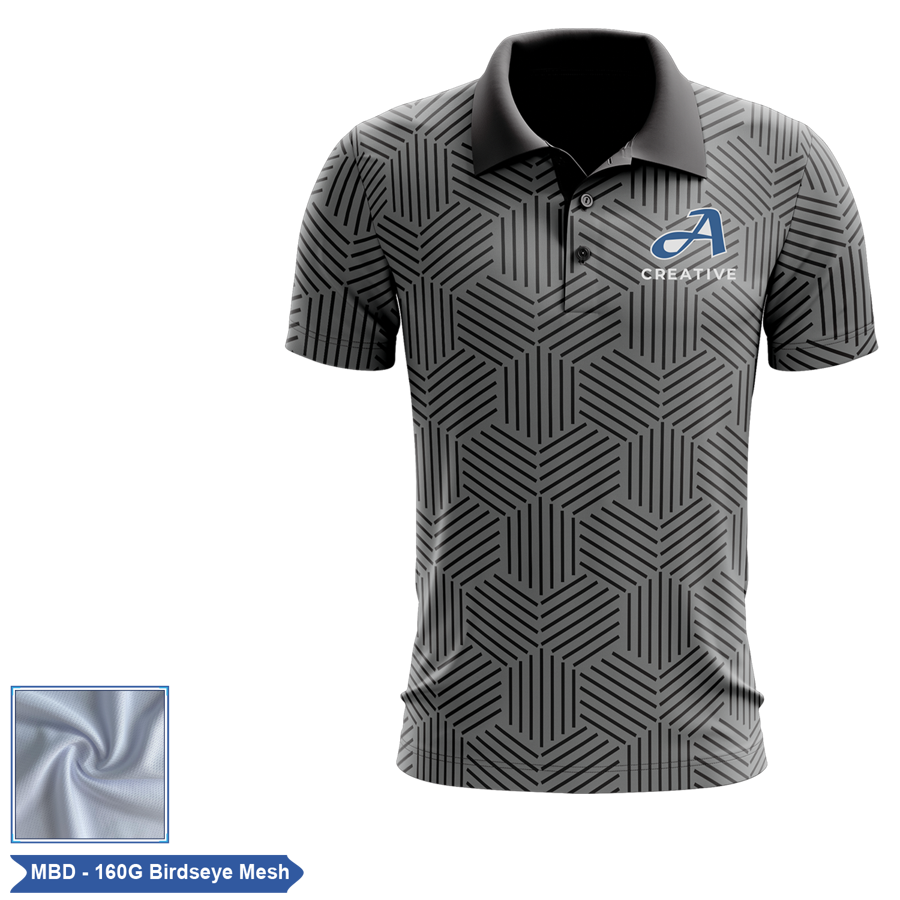 Performance Mesh Sublimation SS Polo - M/W/K