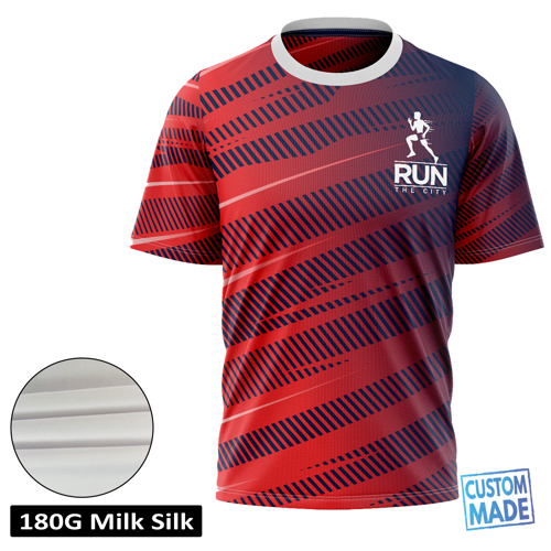 Unisex & Kids' Sublimation 180G Silk-Feel Short Sleeve