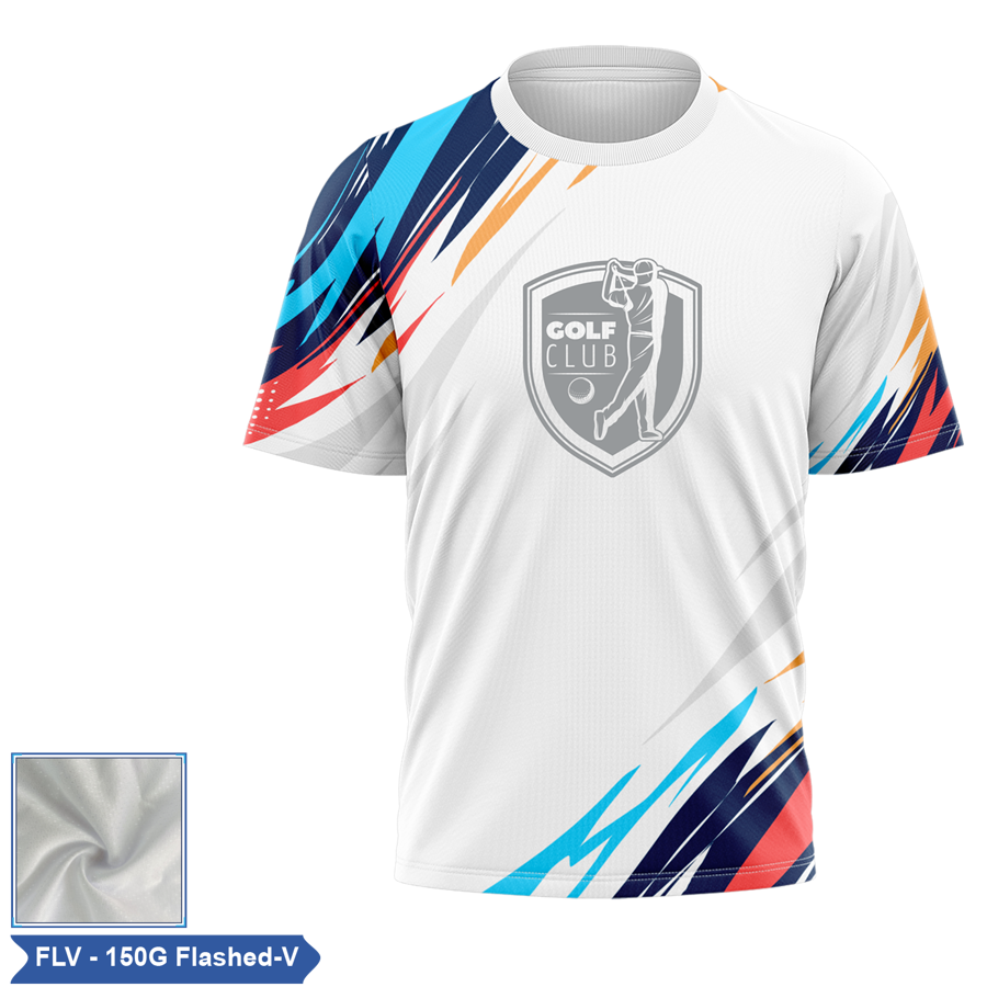 Sublimation Flashed V Short Sleeve Tee - Unisex, Women, Kids