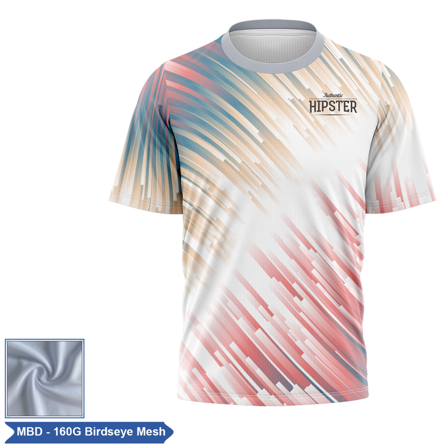 Unisex & Kids' Sublimation Birdseye Short Sleeve T-Shirt
