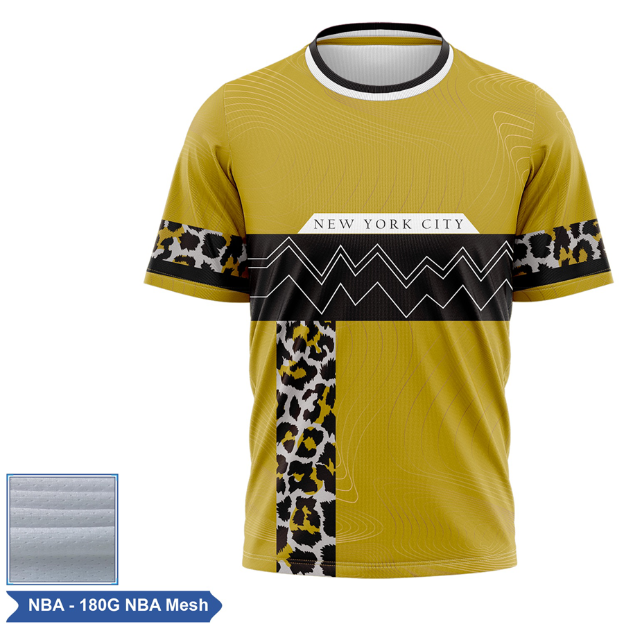 Sublimation NBA Mesh Short Slv T-Shirt - Unisex, Women, Kids