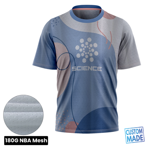 Unisex Sublimation Performance Grade Short Sleeve T-Shirt -