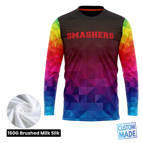 Unisex & Kids' Sublimation 160G Brushed Milk Silk Long