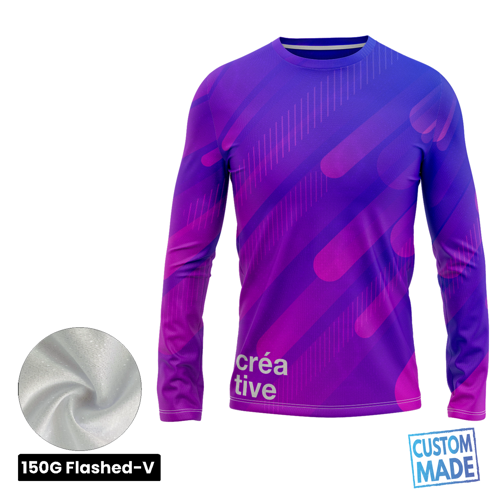 Unisex & Kids' Sublimation Long Sleeve T-Shirt - 150G