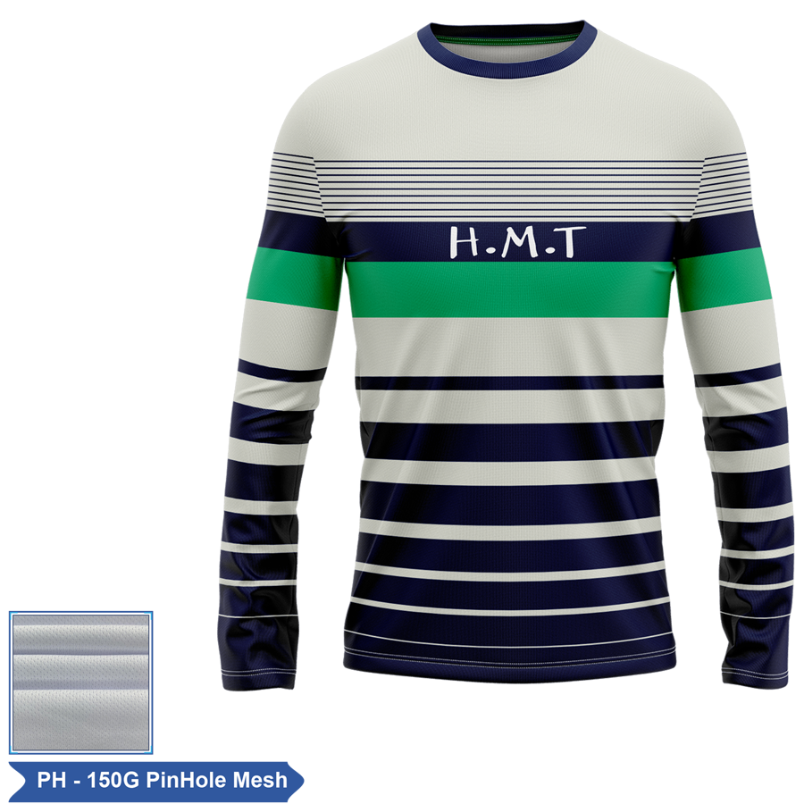 Sublimation Pinhole Long Sleeve T-Shirt -Unisex, Women, Kids