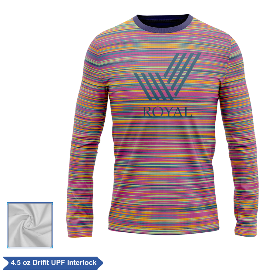 Sublimation UPF DriFit Long Sleeve T-Shirt - Men, Women, Kids