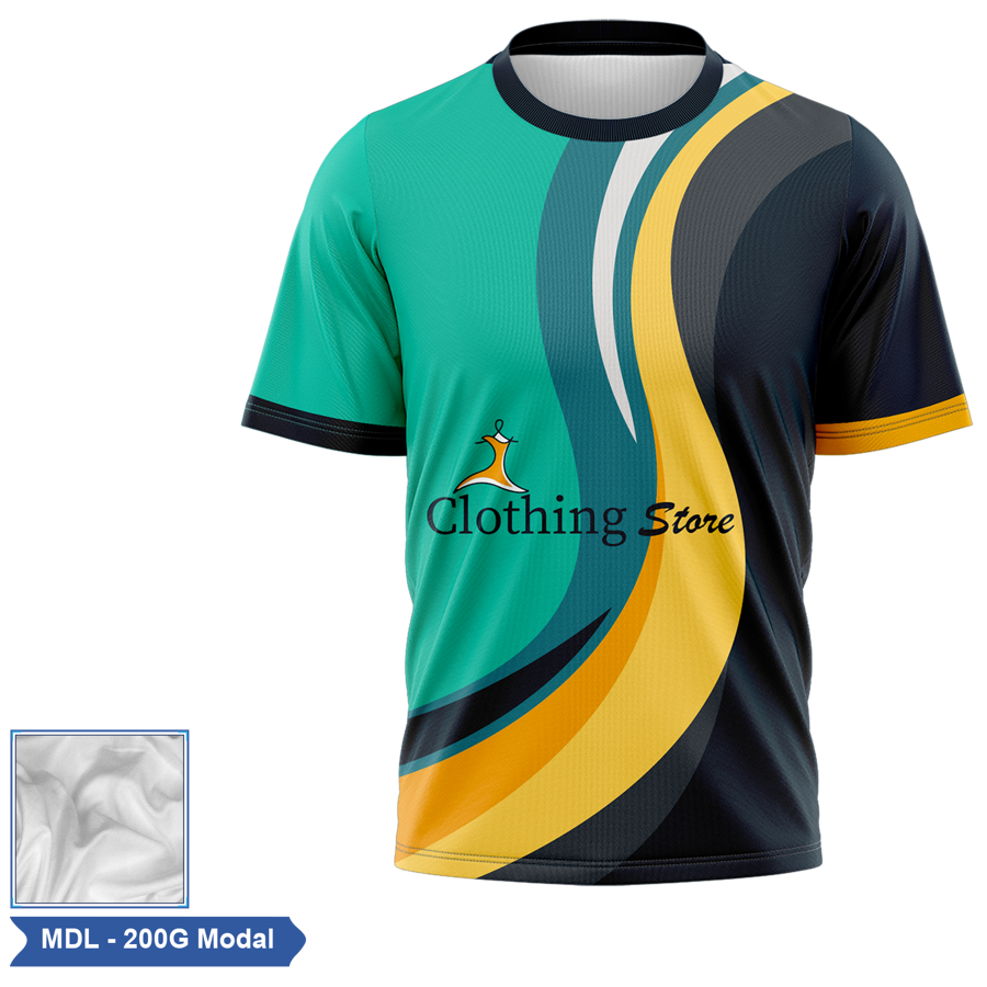 Unisex & Kids Sublimation Modal Short Sleeve Tee - Economy