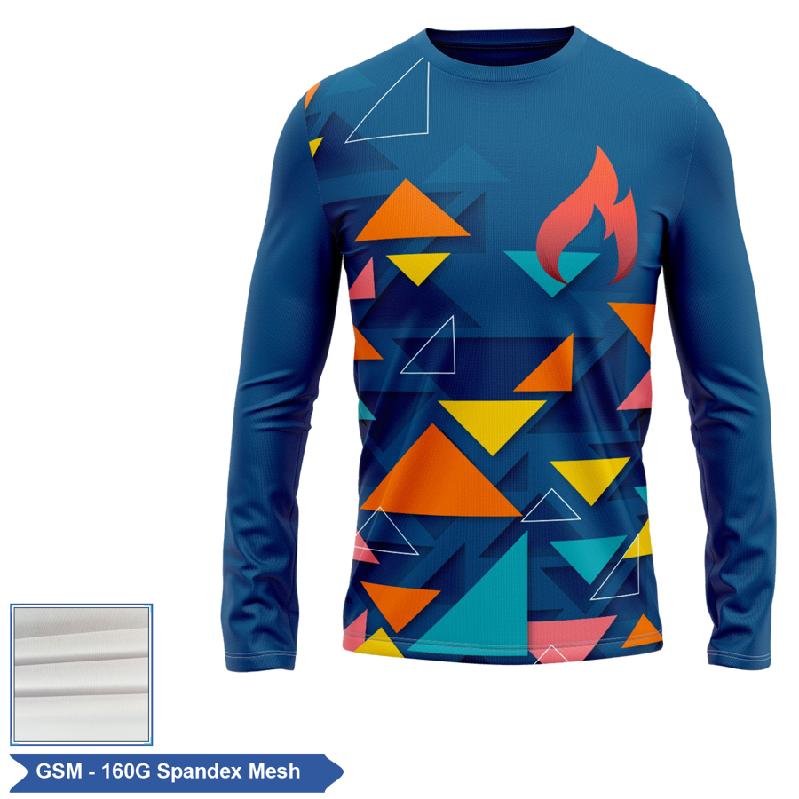 Unisex & Kids' Sublimation Modal Long Sleeve Economy T-Shirt