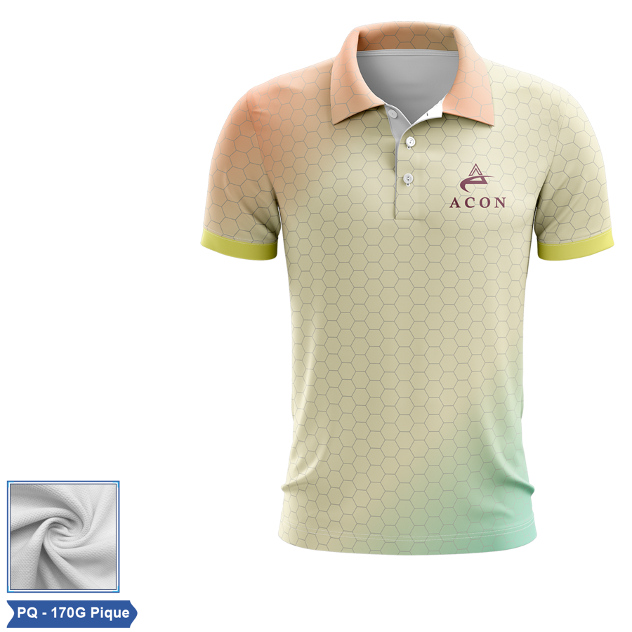 Unisex & Kids' Sublimation Pique Polo - Economy Series