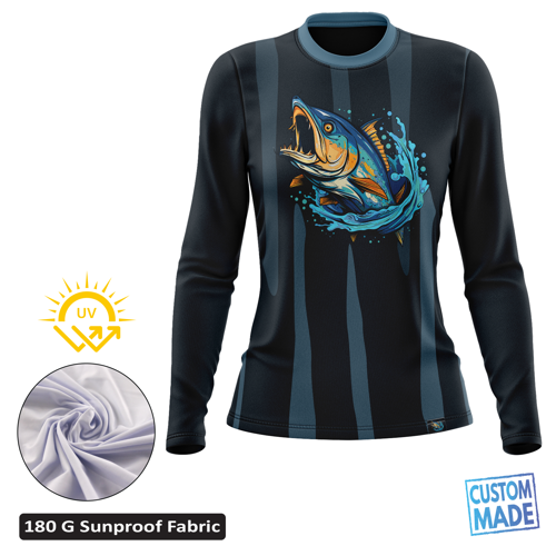 Women's Sublimation SolarProtec Performance Long Sleeve